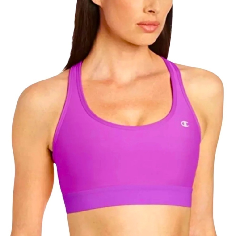 Champion Purple Reversible Racerback Sports Bra Size XS/S